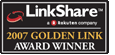 Linkshare Golden Links 2007 Most Vocal Advocate Winner